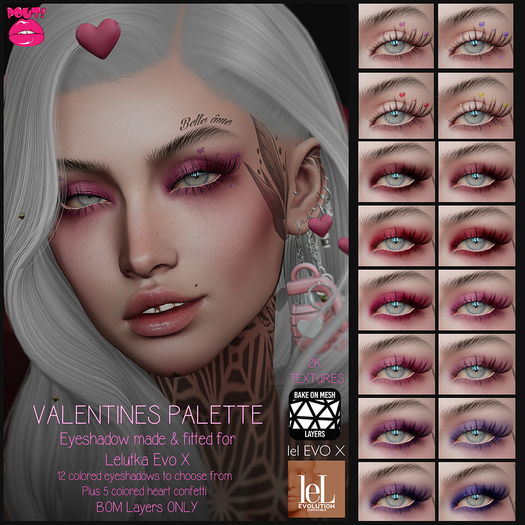 [POUT!] Valentines palette - EVO X
