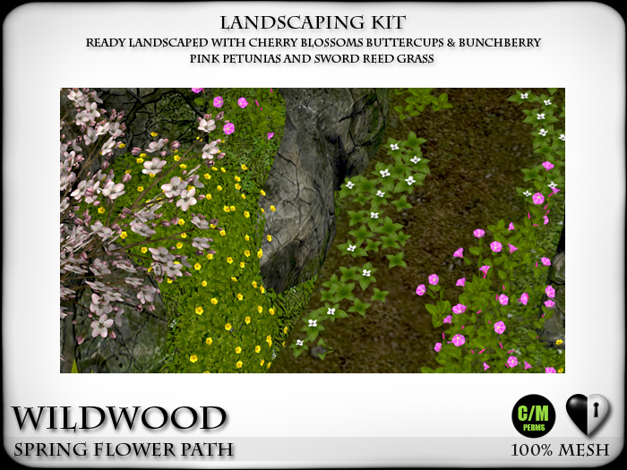 Spring Flowers - Spring Flowering  Pathway Kit
