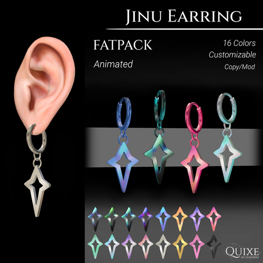 QUIXE - Jinu Earring FATPACK