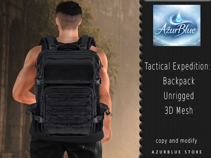 {AB} Tactical Expedition Backpack - 3D Mesh