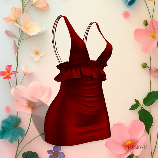 MAITREYA Ruffled Dress