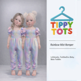 {Tippy Tot's}Rainbow Mist Romper