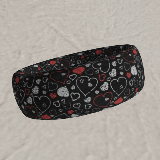 V-Day Chalk Hearts Bangle