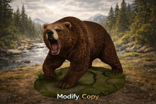 Grizzly Bear Crate