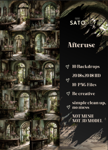 SATO - Afteruse backdrops (UNPACK)