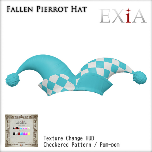 * EXiA * Fallen Pierrot Hat Blue