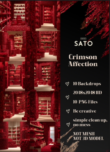 SATO - Crimson Affection backdrops (UNPACK)
