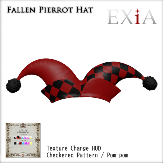 * EXiA * Fallen Pierrot Hat Red