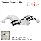 * EXiA * Fallen Pierrot Hat White