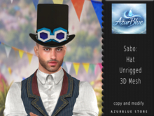 {AB} Sabo Hat - 3D Mesh