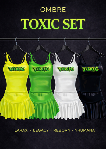 OC *TOXIC SET  PACK* (box)