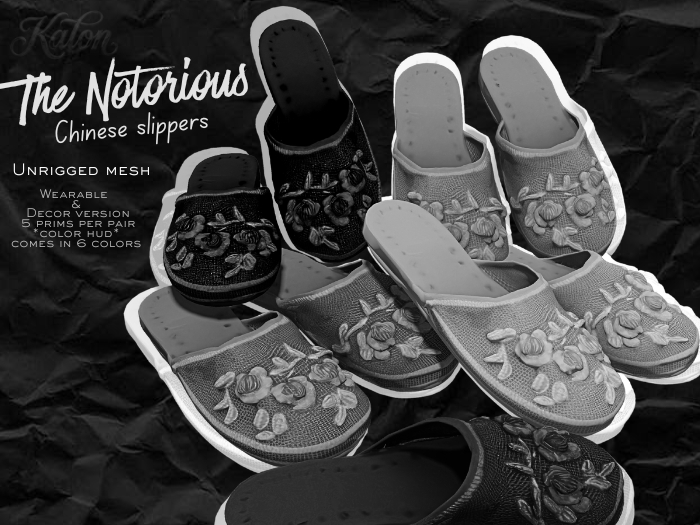 CHINESE SLIPPER  *LEFT* DEMO