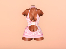 [Burguesinha] DRESS-DOLL-UNDRES-LEOPARD PINK