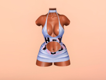 [Burguesinha] DRESS-DOLL-UNDRES-LILAC-GRAPHIC