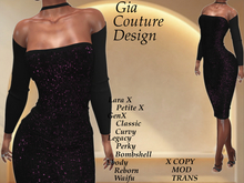 "GCD" Veronica Cocktail Dress Mulberry