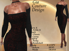 "GCD" Veronica Cocktail Dress Red