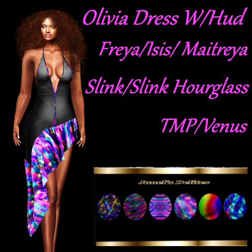 OLIVIA DRESS WITH HUD
