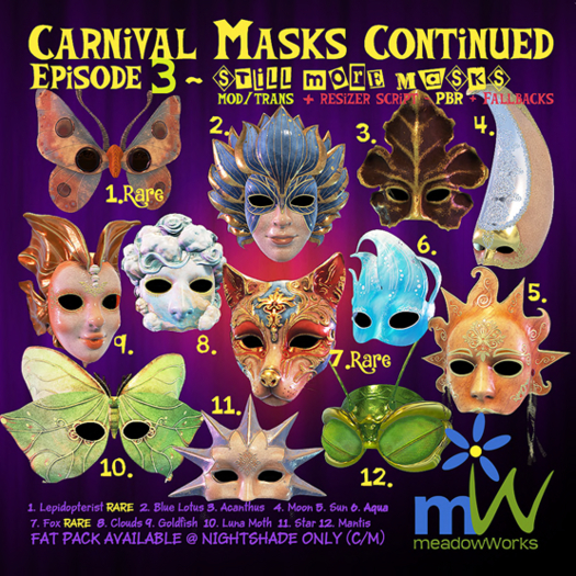 8. Clouds ~ Carnival Mask