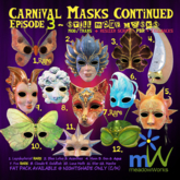 8. Clouds ~ Carnival Mask