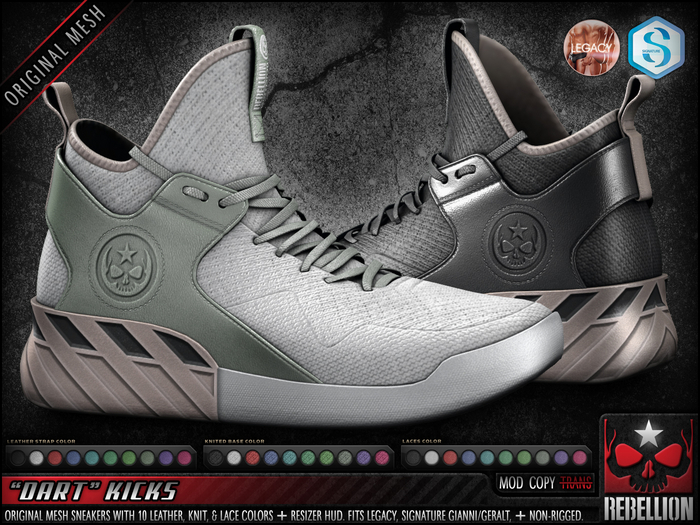 = REBELLION = "DART" KICKS - DEMO