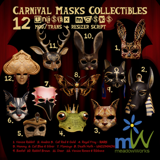 7. Flamingo Carnival Mask Case