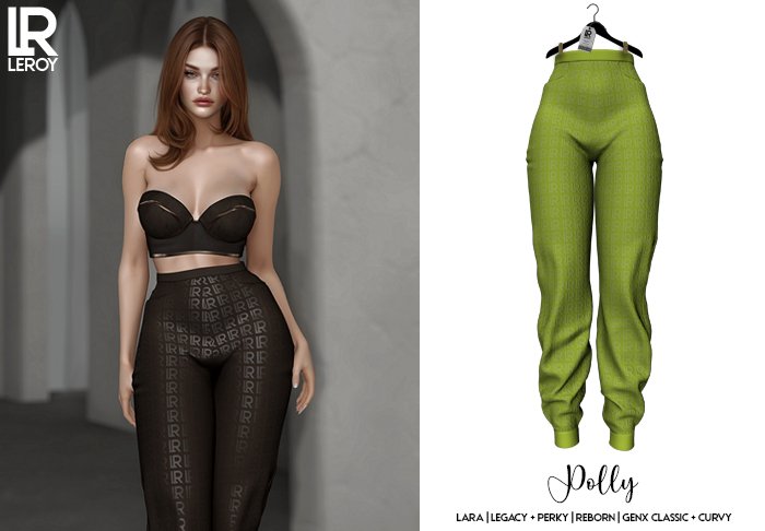 LEROY - Polly Pants - Lemon