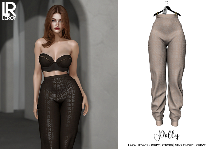 LEROY - Polly Pants - Cream