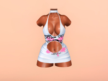 [Burguesinha] DRESS-DOLL-UNDRES-WHITE-GRAPHIC 3
