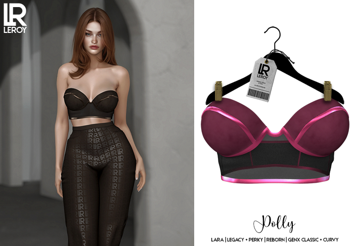 LEROY - Polly Cropped - Pink