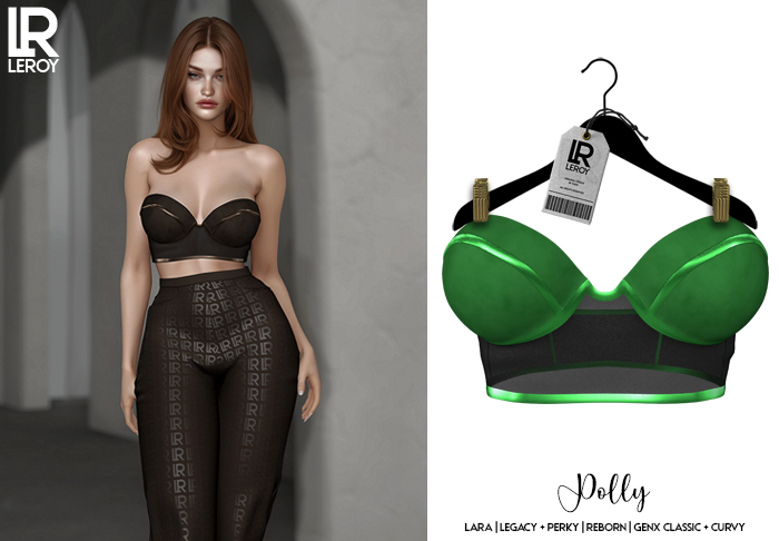 LEROY - Polly Cropped - Green