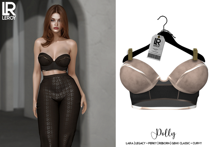 LEROY - Polly Cropped - Cream