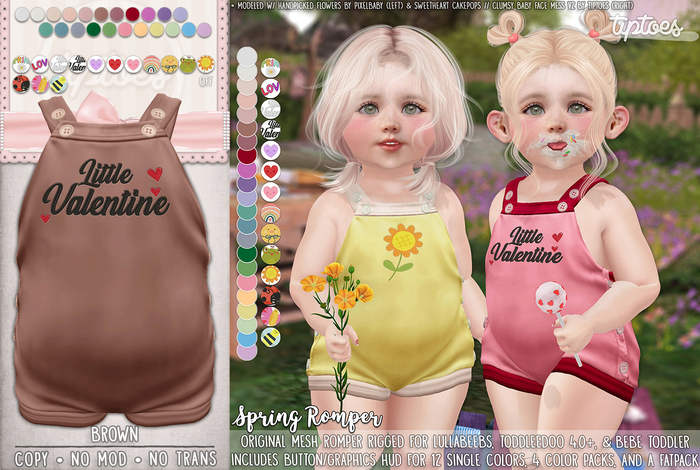 . tiptoes - Spring Romper - Brown