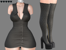 Nobia Dress SET - 01 • LaraX • Reborn • Legacy • Waifu • Perky
