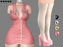 Nobia Dress SET - 09 • LaraX • Reborn • Legacy • Waifu • Perky