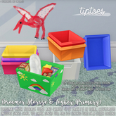 . tiptoes - Dreamer Storage & Toybox - Primary