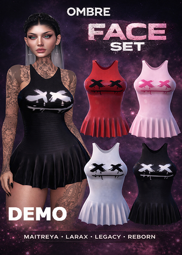 OC *DEMO FACE SET* (box)