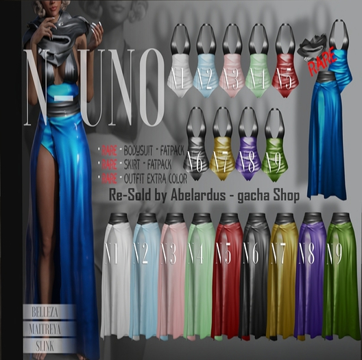 N-Uno - Rona Outfit // Extra Color RARE