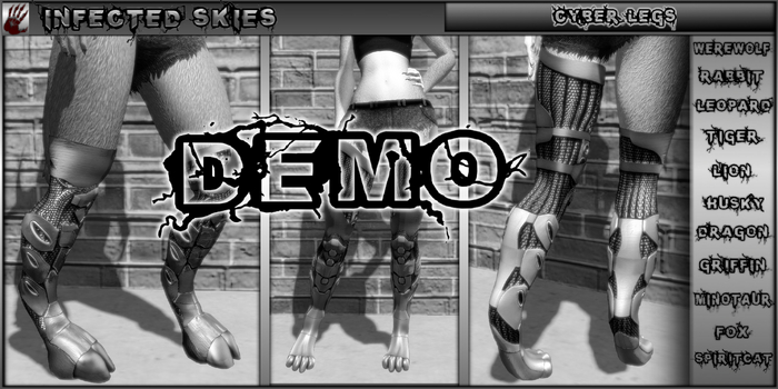 *IS DEMO* Cyber Legs Furry Female