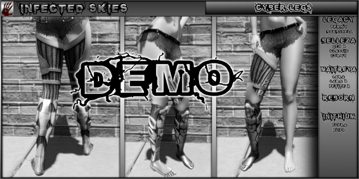 *IS DEMO* Cyber Legs Female  