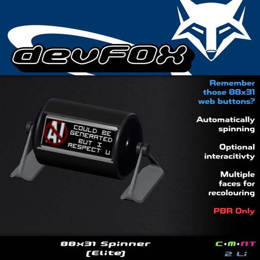 [devFOX] 88x31 Spinner (Elite)