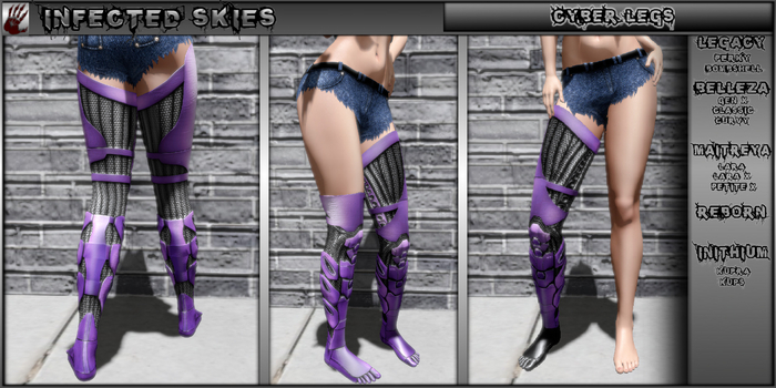 *IS* Cyber Legs Female Pink  