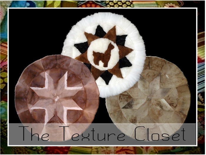 TTC - RUG- Fur Round textures