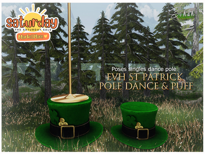 EVH ST PATRICK  POLE DANCE & PUFF
