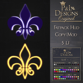 [P&L] - Neon Backlight - Fleur de Lis