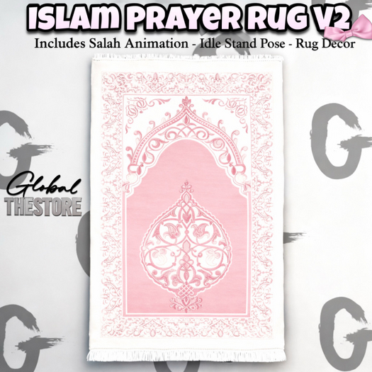 GLOBAL Islam Prayer Rug v2 