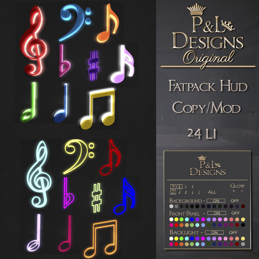 [P&L] - Neon Backlights - Music