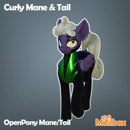 [Mailbox] - OP Curly Mane & Tail