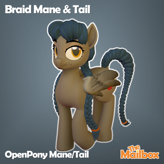 [Mailbox] - OP Braid Mane & Tail