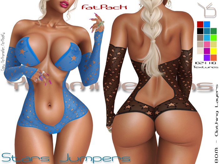 *Yummi Designs* - Stars Jumpers - Fatpack