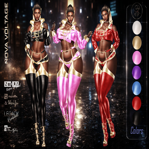 [NTC] Nova Voltage Outfit Gold Reborn [Hud Add]